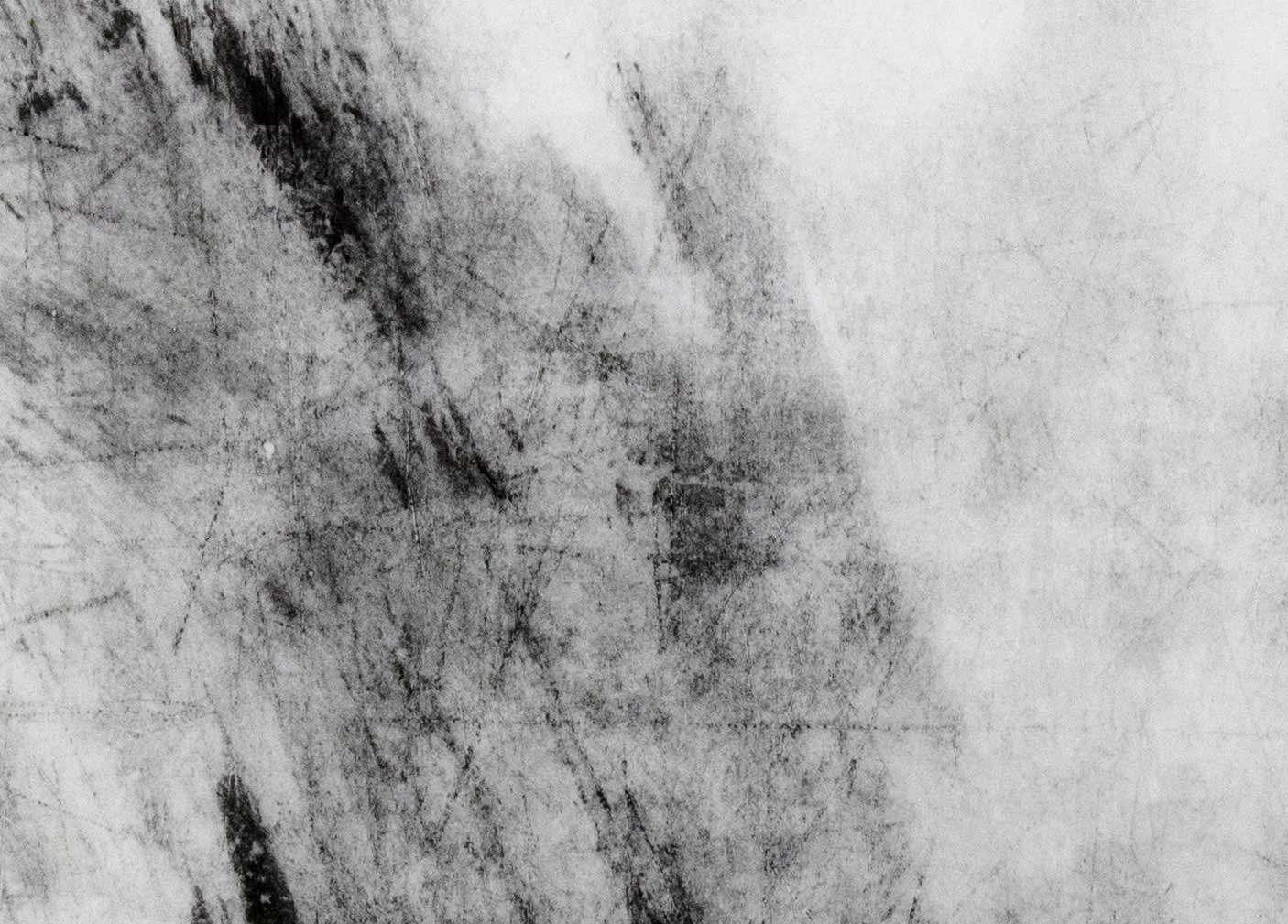 Macule hiroshima. Gravure 50x60cm s&eacute;rie Les ombres d'Hiroshima Dominnique Martigne 2019